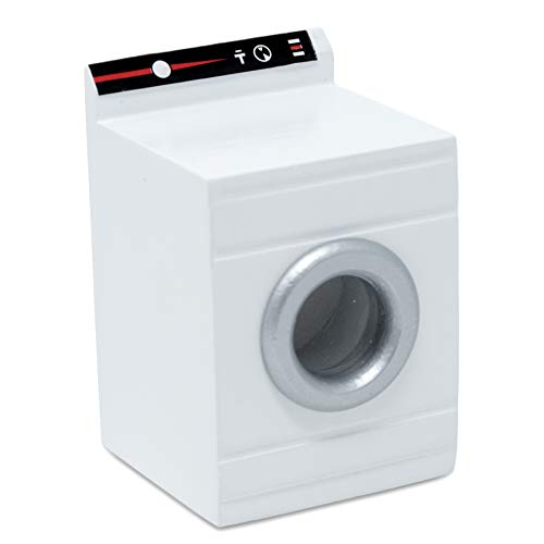 American Heritage Industries Dollhouse Washing Machine- Miniature Washing Machine for 1:12 Scale Doll