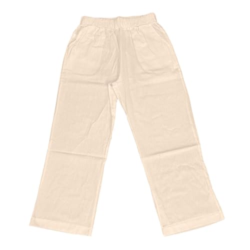 Pantalones cómodos para oficina y vacaciones de estilo relajado 4