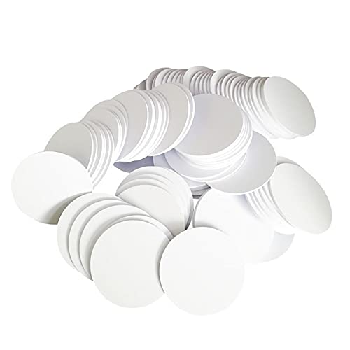 Tarjetas NTAG215 NFC circulares de 25 mm con chip de 540 bytes para Tagmo, 100 unidades