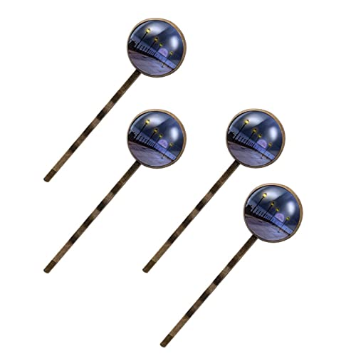 Épingles à cheveux Moon Street pour femme stylées en lot de 4