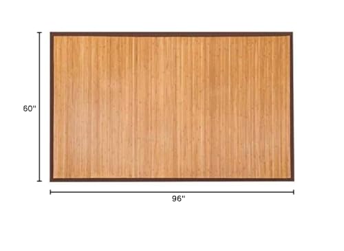 Tapete de Piso 5 x 8 pies Bamboo Antideslizante miniatura 3