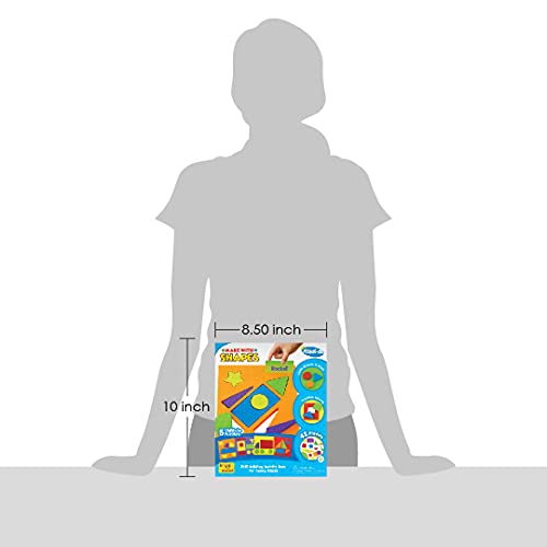 Imagimake Makes with Shapes | Vehicles Theme | Shapes for Kids 3 Years | Educational Toys for 3+ Year Old | Toddler Activity Toys | Building Blocks | Birthday Gift for Girls & Boys