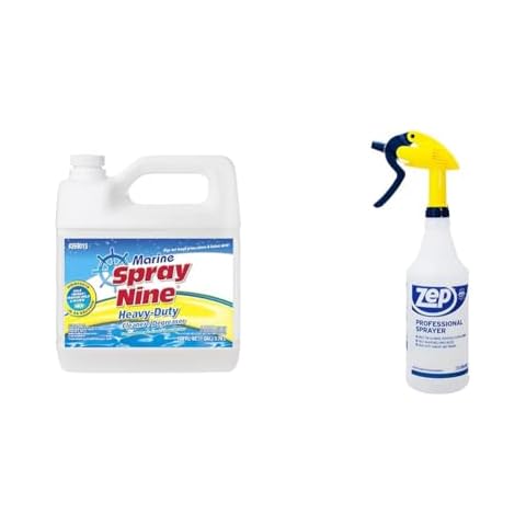 Spray Nine 26901S Marine Cleaner 128 Fl Oz and Zep 32 oz Professional Sprayer Bottle Cleaning Bundle Cover