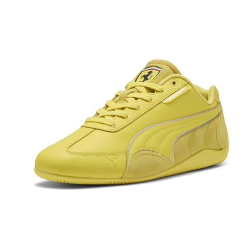 PUMA Mens Scuderia Ferrari Speedcat Sneakers Shoes Casual - Yellow2