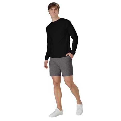 Image of Hanes Men's Shorts, Essentials Short with Pockets, Gym Shorts for Men, Men's Athletic Shorts, 7.5 inch