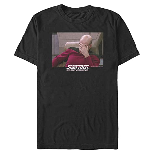 Star Trek T-Shirt Picard Homme Vetement Geek Science Fiction
