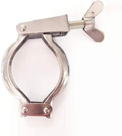 2" Tri Clamp 304 Stainless Steel Sanitary Fitting 64mm Ferrule OD Fit 51mm Pipe OD for Homebrew Beer