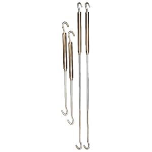 HAPPIJAC 182898 Turnbuckle Set voor Camper Tie Downs, Zwart