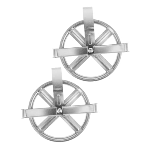 HOMOCONO Outdoor Clothesline Pulley System Rustproof Heavy Duty for Washing Line Laundry Drying Line Pulley