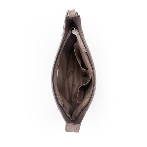 Image of The Sak De Young Crossbody Purse - Premium Leather Women's Handbag for Everyday & Travel - Cross Body Bag With Zipper