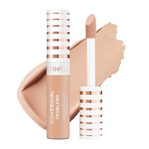 COVERGIRL TruBlend Undercover Concealer, Buildable, Full Coverage, 24-Hour Wear, Matte Finish - L400 Classic Ivory (Packaging May Vary)