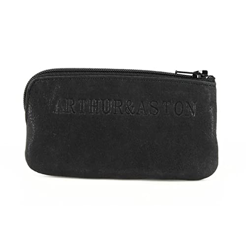 Arthur & Aston - Porte-monnaie homme en cuir (1438-989) taille 6,5 cm