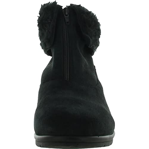 David Tate Womens Planet Leather Zipper Winter & Snow Boots3