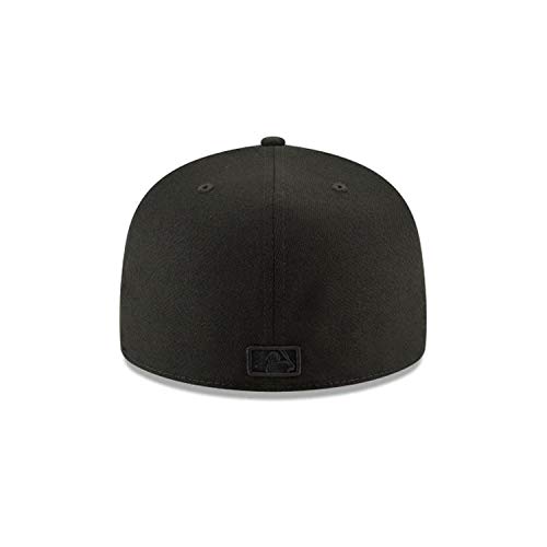 New Era 11591128 59Fifty Hat Mlb Basic New York Yankees Black/Black Fitted Baseball Cap thumb #3