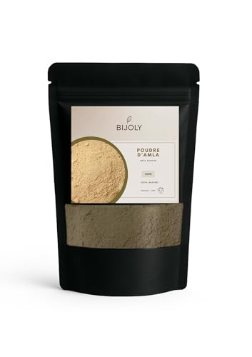 JOYLY Polvo de Amla Puro, 200 g, máscara para el cabello y cuidado de la piel, origen indio