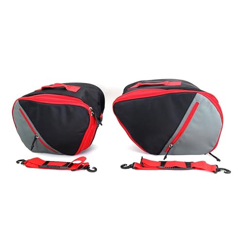 Sacoches intérieures TRACER 900 GT valises de selle latérales moto étanches en rouge