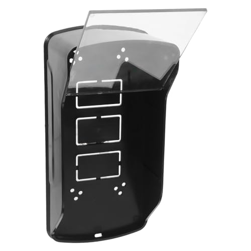 TEHAUX Cubierta Transparente para Control de Acceso Electrónico Protector Lluvia Tapa Tamaño 226 X 102 CM Resistente Intemperie y Rayos UV Funda para Timbre y Teclado de Puerta