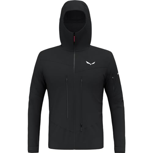 Chaqueta Salewa Ortles Dst hombre chaqueta montaña softshell negra