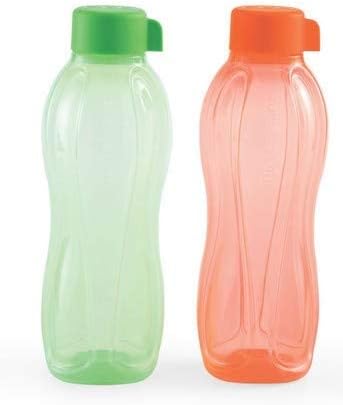 Aqua-Safe Plastic Water Bottle, Set of 2(1 Litre Each)