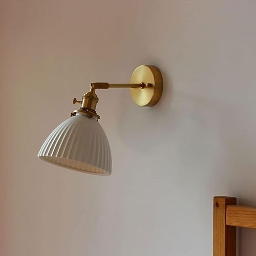 Lámpara de noche ajustable nórdica: pack de 2 apliques de pared para leer en el dormitorio 5