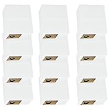 Oxtxuzdm 12-teiliger praktischer Filter Staubbeutel, geeignet für Staubsauger, Stauraum, schnelle Installation, Stoffkonstruktion, Staubsauger Zubehör