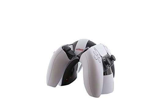 Nyko Charge Arc for PlayStation 5 - Aesthetic Charging Station for PlayStation5 - Dualsense Charger