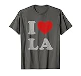 Souvenir I Heart LA I Love Los Angeles Camiseta