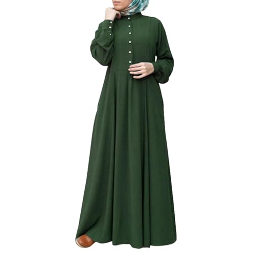 Robe cardigan vintage col rond pour femme en maille stretch confortable
