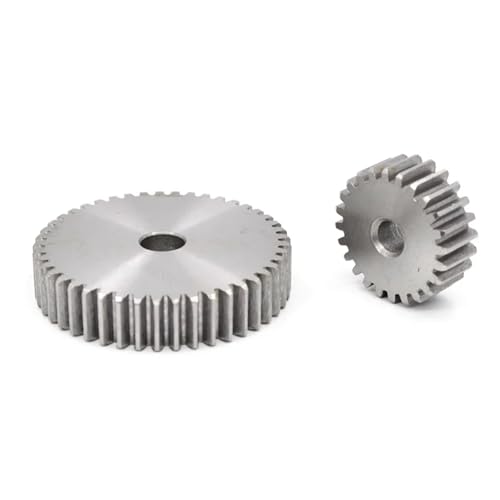 Engrenage droit 1 module 17 dents en acier robuste avec alésage 6mm pour mécanisme