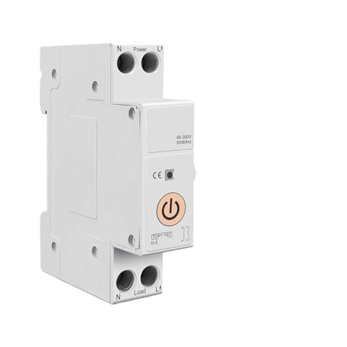 Relais temporisé 1P+N 32A pour tableau électrique modulaire