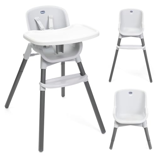 Chicco Zest Seggiolone Evolutivo Pappa per Bambini da 6 mesi a 40 Kg, Richiudibile e con Seduta...