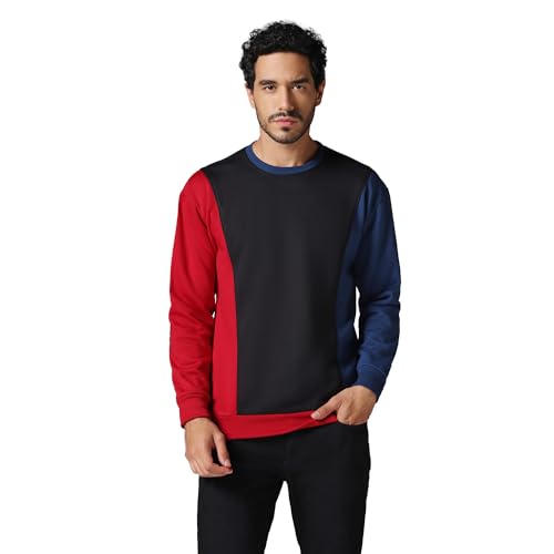 Image of INKKR Men's Full Sleeve Solid Sweatshirt (280 GSM)