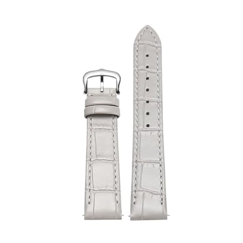 Bracelet montre 17.5mm pour Cartier Santos Dumont cuir crocodile