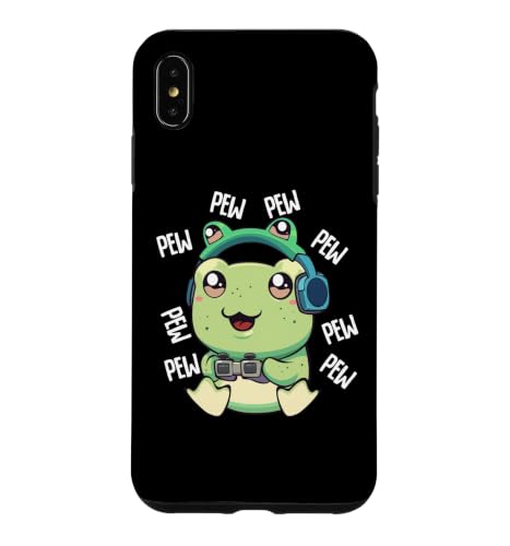 Anime Frog Gaming for Video Games Kids Boys Girls Gamers Cas