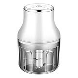 Cortador De Verduras | Cortador Recargable,Picadora Electrica de Ajo Recargable 250ml | Para Cocina, Restaurante, Hogar, Para Cocinar Y Picar Queso, Carne, Patata