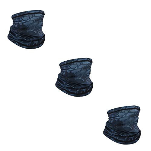 wueiooskj 3 Ensemble de Cache-Cou Cagoule Bandanas Foulards Respirant Glace Soie Cyclisme Type 8 Cover