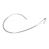 Kreiere einen eleganten Look, mit diesem graziösen Halsreif, dekoriert mit Deinen liebsten Beads und Spacern.