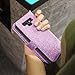 Galaxy Note 9 Wallet Case, Miss Arts Detachable Magnetic Slim Case with Car Mount Holder, 9 Card/Cash Slots, Magnet Clip, Wrist Strap, PU Leather Cover for Samsung Galaxy Note 9 -Purple