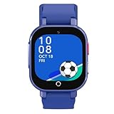 Ucani 4G Smartwatch Bambini con GPS e Telefono, Orologio Smartwatch Bambini con Videochiamate, Chat Vocale, Modalità Scuola, SOS, Contapassi, Orologio Intelligente Regalo Ragazzi Ragazze 4-12 (Blu)