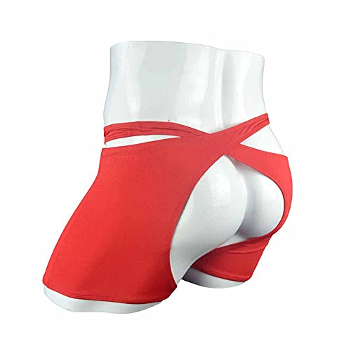 Men's Lingerie Underwear Tirm Bulge Pouch Crossdress G-String Thong Boxer Briefs3