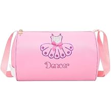 Cute Ballet Dance Bag,Tutu Dress Dance Bag,Waterproof Lightweight Ballerina Duffle Bag ballerina backpack for girls