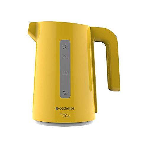 Chaleira Elétrica Thermo One Colors, 1.7l, Cadence Cel384-220, Amarelo 220v