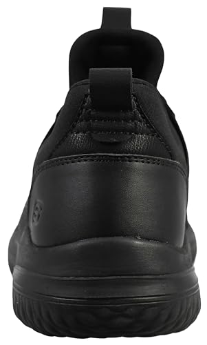 Skechers Men's Delson 3.0 - Cicada Sneaker, Black/Black, 9 M US