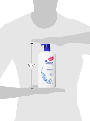 Head and Shoulders Classic Clean Anti-Dandruff Shampoo 33.8 Fl Oz