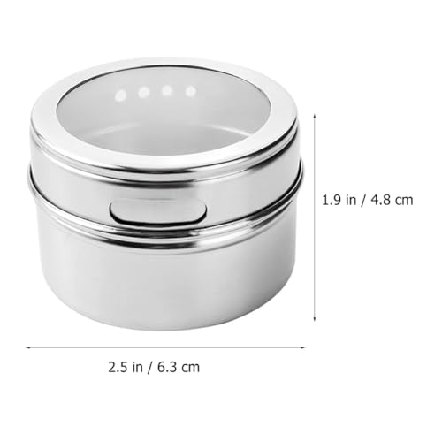 Pots à épices magnétiques pour libérer l'espace de votre plan de travail - 3