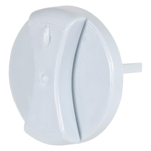 Spares2go Control Knob for Vaillant VUW Boiler Temperature On Off Switch Dial (Grey, 45mm)