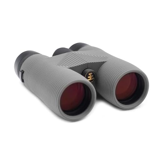 Nocs Provisions Pro Issue 8x42 Waterproof Binoculars | 10x Magnification, Ultra Wide Field of View, Multi-Coated Lenses | Bird Watching, Hunting, Hiking, Camping, Outdoor Activities - Slate Gray