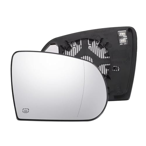 Verre rétroviseur extérieur droit chauffant blanc pour Jeep Compass Cherokee