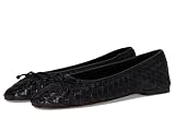 Dune London Women's Heat Woven Ballet Flat, Black,...
