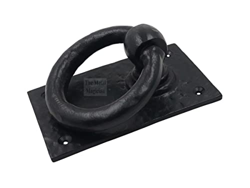 The Metal Magician Black Antique Cast Iron Door Knocker thumb #4